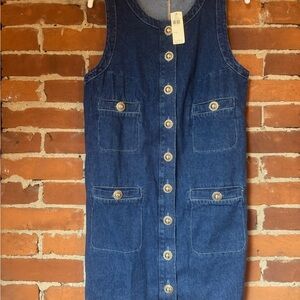 Reformation Blue Denim Dress